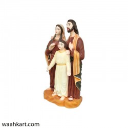 Fiber Holy Family Statue