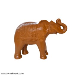 Brown Elephant Statue