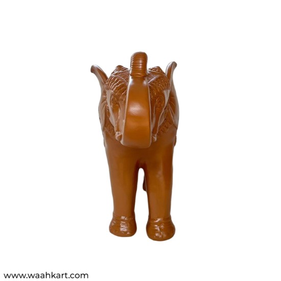 Brown Elephant Statue