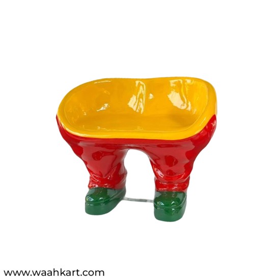 Bum Chair (Three Idiot Movie Chair) - Yellow