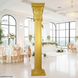 Colonnade-strip Design Pillar For Decorations
