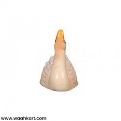Duck Shaped Showpiece in Ivory Colour