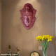 Egyptian Face Wall Hanging In Sand Color