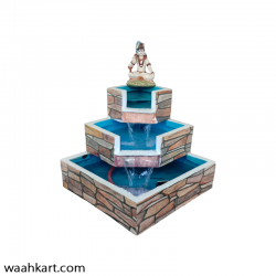 Cascadia Falls Corner Fountain with shiva
