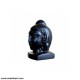 Gautam Buddha Face Idol in Metallic Bluish Colour