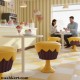 Ice Cream Cup Cake Chair/Stool - Yellow