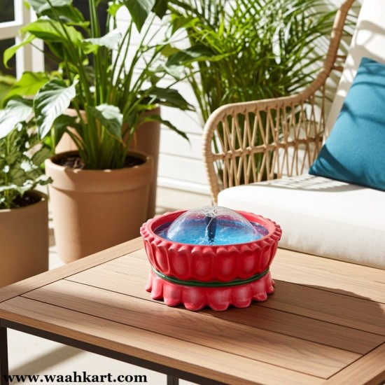 Lotus With Balloon Fountain