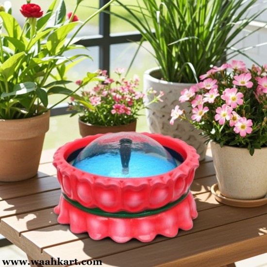 Lotus With Balloon Fountain