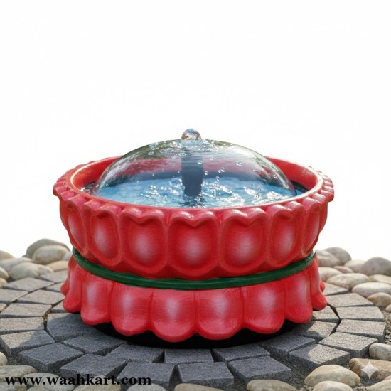 Lotus With Balloon Fountain