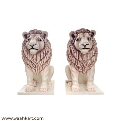 Royal Sentinel Lion Statue