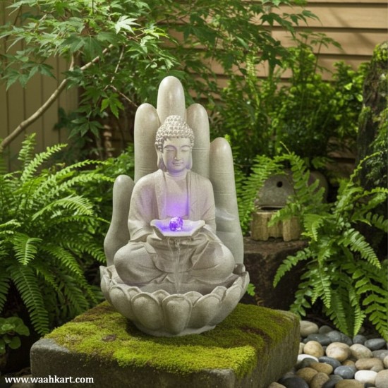 Palm Buddha Fountain