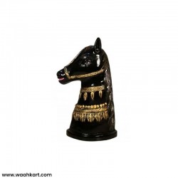 Royal Black Horse Idol-Golden Art