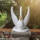 White Swan Statue