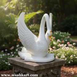 White Swan Statue