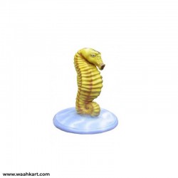 Yellow Sea Horse Statue