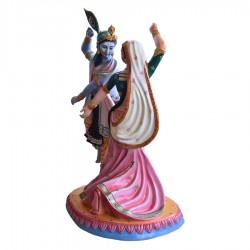 Radha Krishna Dancing Statue