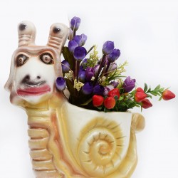 Exquisite Decorative Snail  Shape Pot