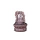 Rock Textured Buddha Fountain With Lotus Base