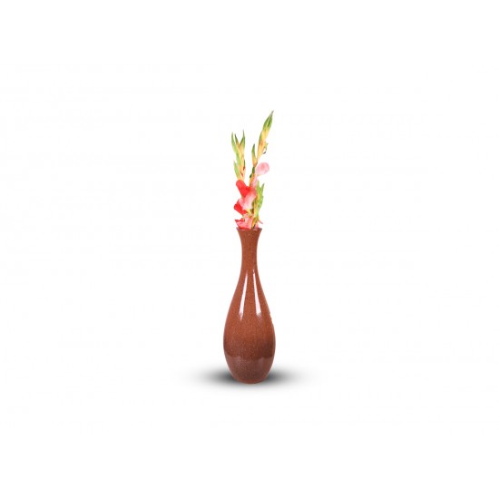 Sleek Flower vase - Brown