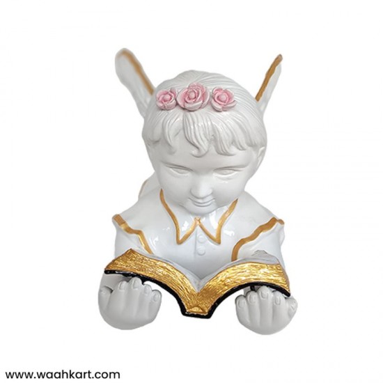 Baby Angel Reading Bible