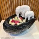Elephant Pair Floating Pot/Urli