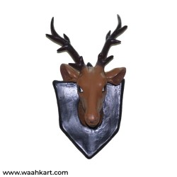 Fiber Deer Face Wall Mount