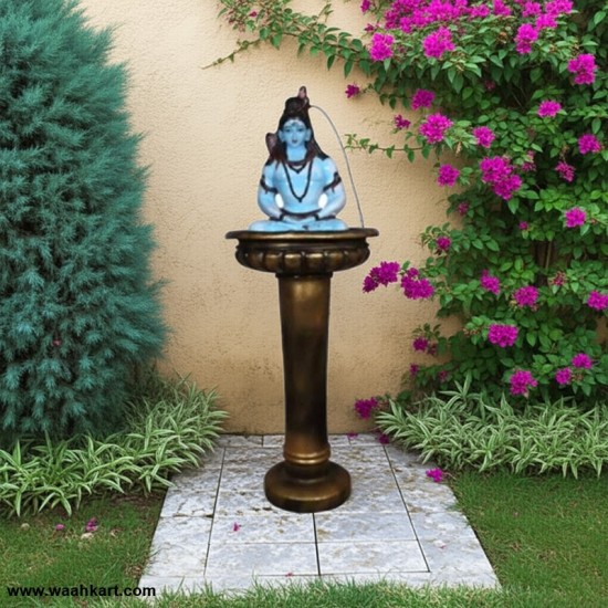 Fountain With Mahadev And Golden Pot - Combo Pack