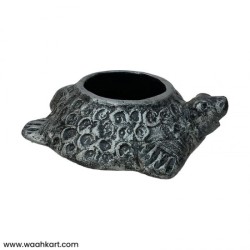 Grey FRP Tortoise Shape Floating Pot