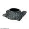 Grey FRP Tortoise Shape Floating Pot