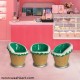 Ice Cream Cone Shape Chair - In Green