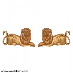Lion Pair Wall Hanging 