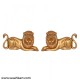Lion Pair Wall Hanging 