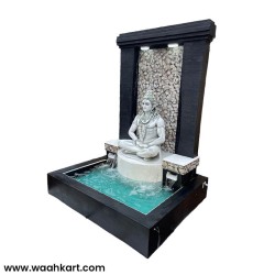 Mahadev Statue With Fountain And Led Lights