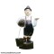 Man With Beer Barrel Fountain