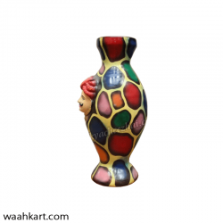 Multi Colour Men face Vase