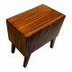 Bed or Wall Side Table With Drawer Nordic Style Furniture Plywood