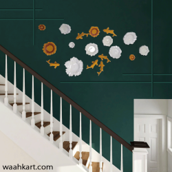 Fish And Flower Wall Hanging 