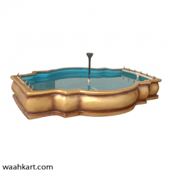 Royal Golden Tub Fountain