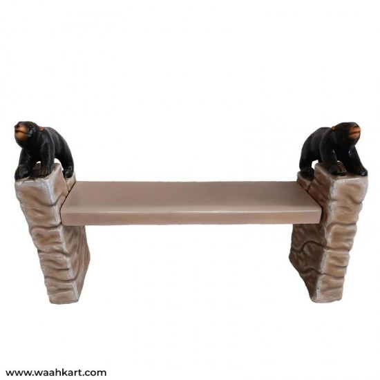 Frp Bench With Two Bears