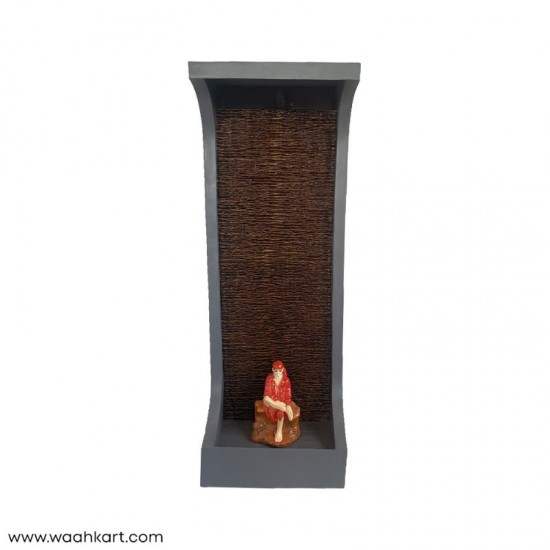 Mesmerising Tall Waterfall With Sai Baba Showpiece