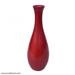 Sleek Flower Vase - Dark Pink