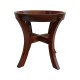 Side Table Bowl Stand Look With Wooden Grains