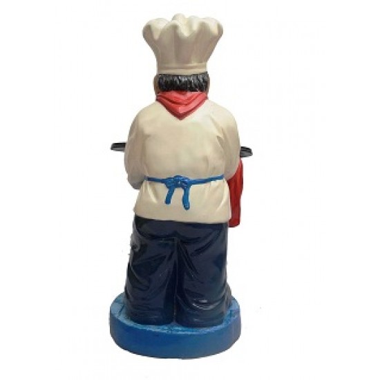 A Waiter Statue-Serving With Pleasure