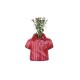 Shirt Shaped Planter in Red Colour