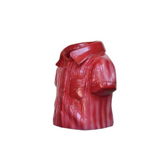 Shirt Shaped Planter in Red Colour