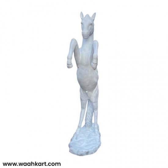 Horse Standing On Two Legs Handmade Statue