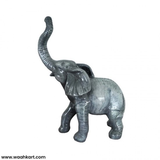 Small Elephant Showpiece In Grey Shade