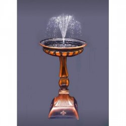 Outdoor Metallic Look Water Fountain