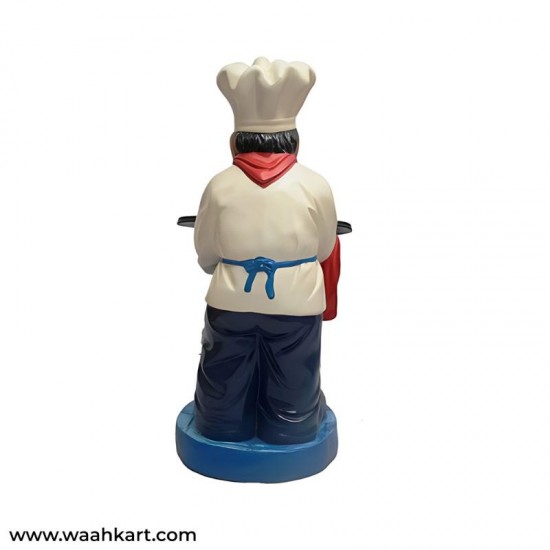 A Waiter Statue-Serving With Pleasure