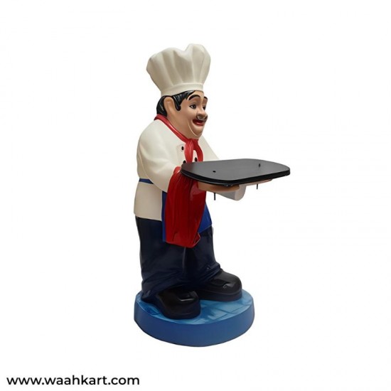 A Waiter Statue-Serving With Pleasure